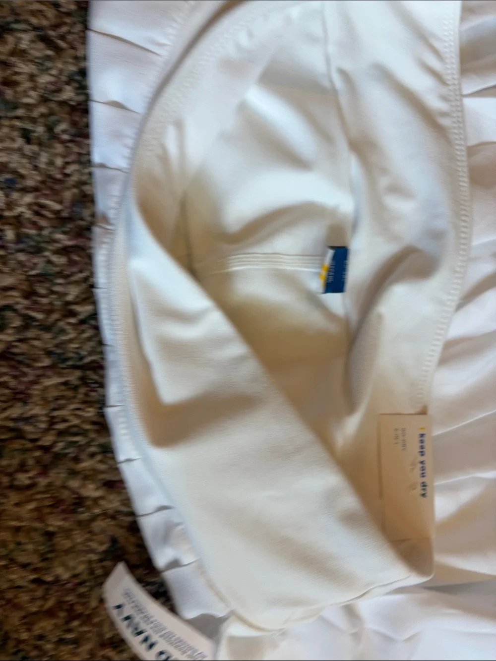 Old Navy White Pleated Tennis Skort